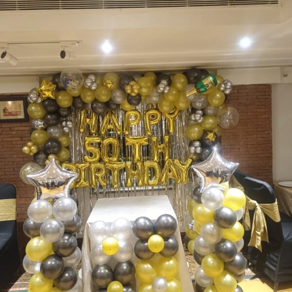 50th Birthday Decoration