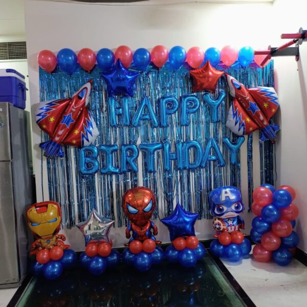 Batman theme decoration