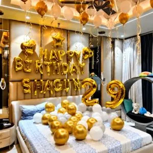 Glamorous Birthday Room Decor