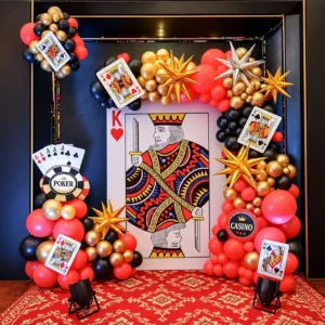 Premium Casino Theme Diwali Party Decoration