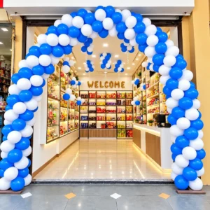 Simple Shop Gate Decoration for Opening Day